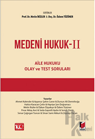 Medeni Hukuk - II (Ciltli) - Halkkitabevi
