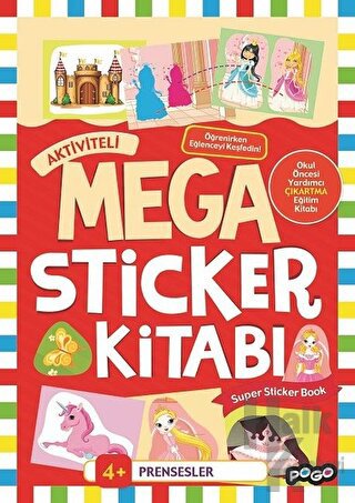Mega Sticker - Prensesler