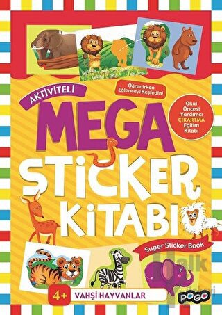 Mega Sticker - Vahşi Hayvanlar