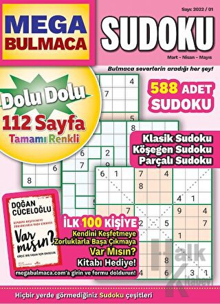 Mega Sudoku Bulmaca 7 - Halkkitabevi