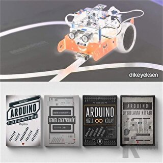 Mekar’lar için Cep Boy Arduino Başlangıç Seti (4 Kitap Takım) - Halkki