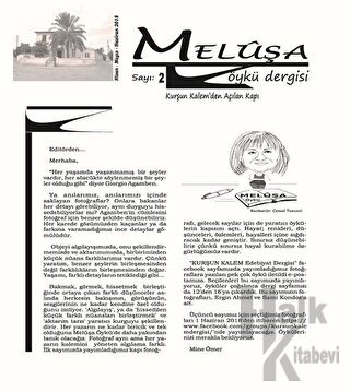 Meluşa Öykü Dergisi Sayı 2 Nisan - Mayıs - Haziran 2018 - Halkkitabevi