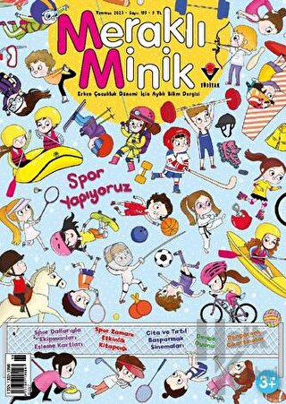 Meraklı Minik Çocuk Dergisi Sayı: 199 - Temmuz 2023 - Halkkitabevi