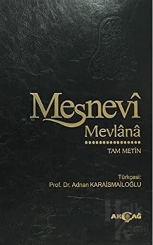 Mesnevi Mevlana - Tam Metin (Şamua Kağıt) (Ciltli)