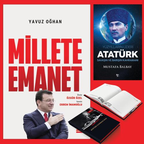 Millete Emanet ve Yüzyılların Lideri Atatürk - Ciltli 2026 Ajanda