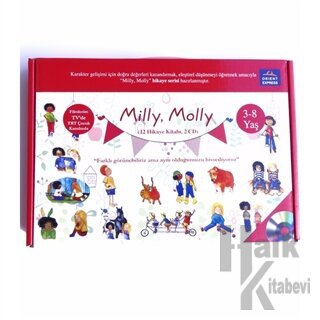Milly Molly (12 Hikaye Kitabı + 2 CD) - Halkkitabevi