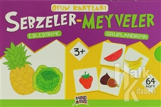 Minik Ada Oyun Kartları Sebzeler – Meyveler - Halkkitabevi