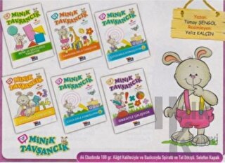 Minik Tavşancık Eğitim Seti +3 Yaş 6 Kitap