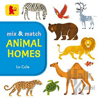Mix and Match - Animal Homes - Halkkitabevi