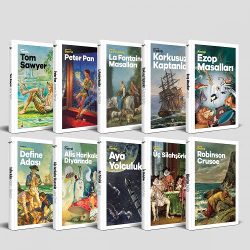 Modern Çocuk Klasikleri Seti - 10 Kitap - Halkkitabevi Modern Çocuk Klasikleri Seti - 10 Kitap - Halkkitabevi