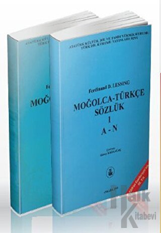 Moğolca - Türkçe Sözlük (2 Cilt Takım)