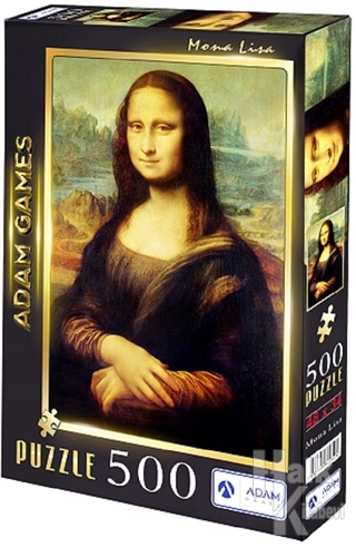 Mona Lisa 500 Parça Puzzle 33x48 - Halkkitabevi