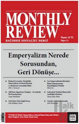 Monthly Review Bağımsız Sosyalist Dergi Mayıs 2022 / Sayı: 11