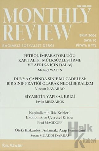 Monthly Review Bağımsız Sosyalist Dergi Sayı: 10 / Ekim 2006 - Halkkit