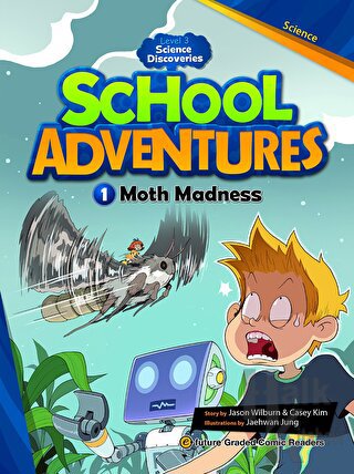 Moth Madness +CD (School Adventures 3) - Halkkitabevi