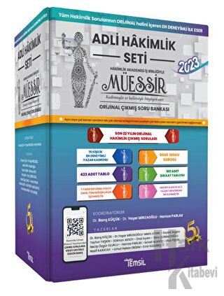 Müessir Adli Hakimlik Seti - Halkkitabevi