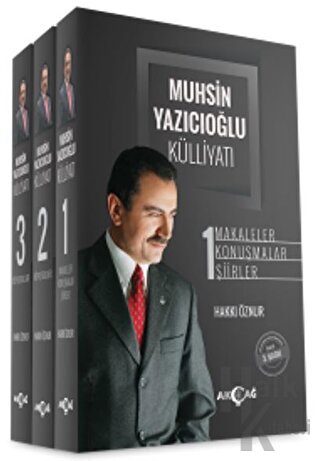 Muhsin Yazıcıoğlu Külliyatı - 3 Cilt Takım (Ciltli) - Halkkitabevi