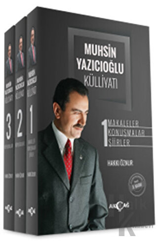 Muhsin Yazıcıoğlu Külliyatı (3 Cilt Takım - Ciltsiz) - Halkkitabevi