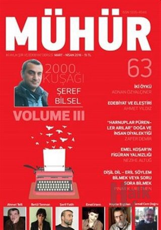 Mühür Dergisi Sayı: 63 Mart-Nisan 2016 - Halkkitabevi