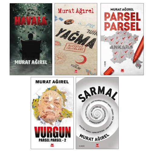 Murat Ağırel 5'li Set - Havala - Yağma - Vurgun - Parsel Parsel - Sarm