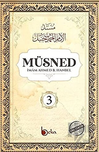 Müsned (3. Cilt - Arapça Metinsiz)