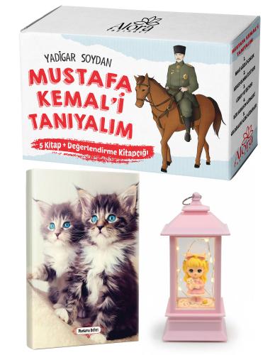 Mustafa Kemali Tanıyalım 5 Kitap - Maviş Kediler Planlama Defteri ve K