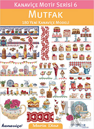 Mutfak 180 Yeni Kanaviçe Modeli - Halkkitabevi