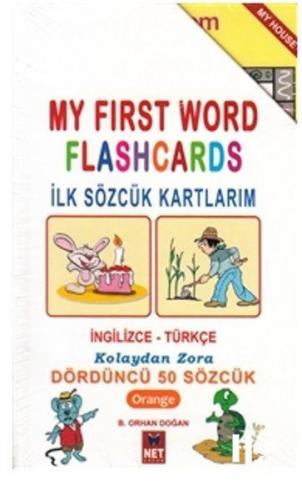 My First Word Flashcards-Dördüncü 50 Sözcük - Halkkitabevi