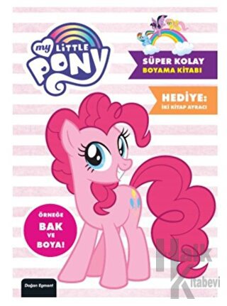My Little Pony Süper Kolay Boyama Kitabı - Halkkitabevi