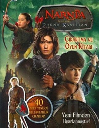Narnia Günlükleri Prens Kaspiyan Çıkartma ve Oyun Kitabı