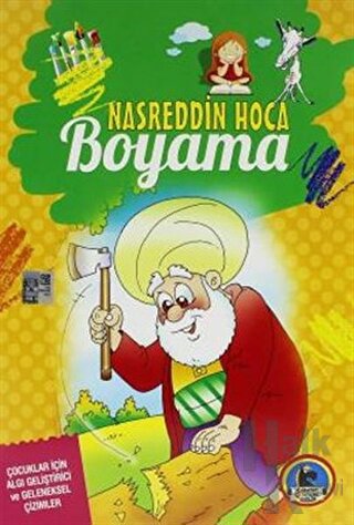 Nasreddin Hoca Boyama - Örnekli Renkli