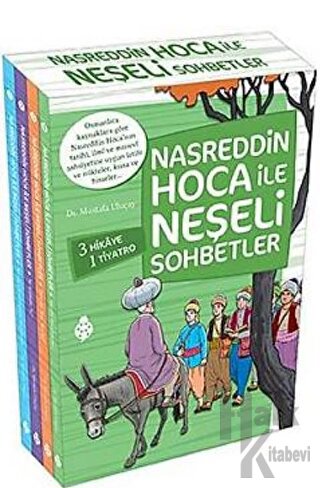 Nasreddin Hoca ile Neşeli Sohbetler (4 Kitap Takım) - Halkkitabevi