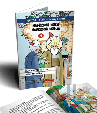 Nasrettin Hoca 1 / İngilizce - Türkçe Hikayeler (Renkli - Resimli 7+Yaş) İlköğretim Düzeyi