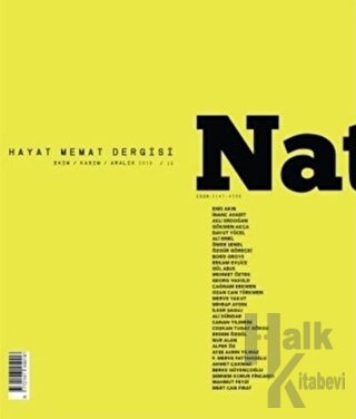 Natama Dergisi Sayı: 16 Ekim - Kasım - Aralık 2016 - Halkkitabevi