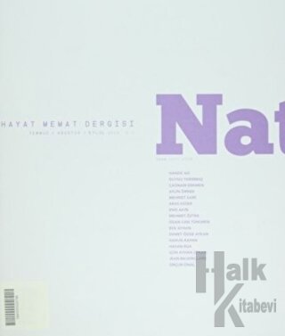 Natama Dergisi Sayı: 7 Temmuz - Ağustos - Eylül 2014 - Halkkitabevi