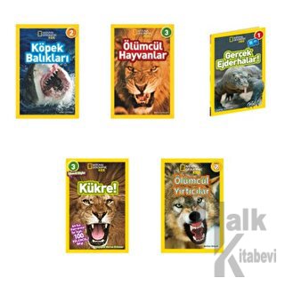 National Geographic Kids Ölümcül Hayvanlar Seti 5 Kitap - Halkkitabevi