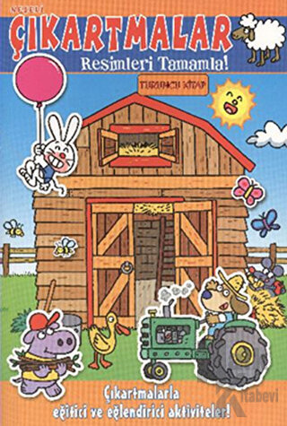 Neşeli Çıkartmalar - Turuncu Kitap - Halkkitabevi