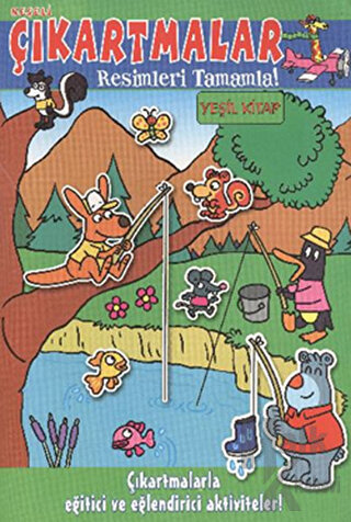 Neşeli Çıkartmalar - Yeşil Kitap - Halkkitabevi