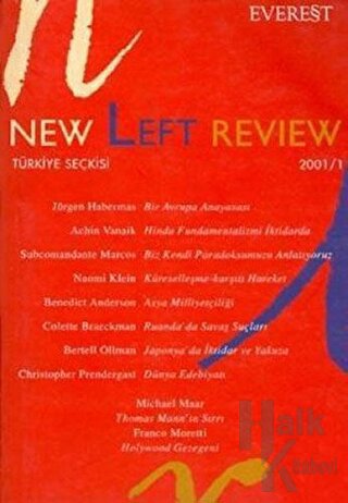 New Left Review 2001 / 1 - Türkiye Seçkisi - Halkkitabevi