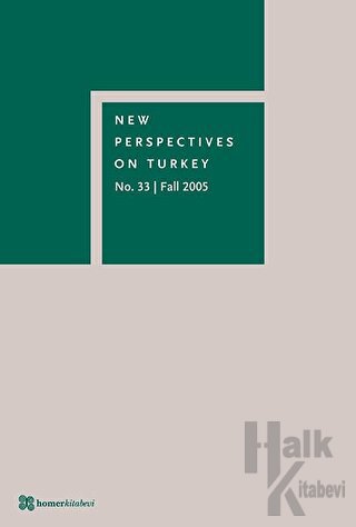 New Perspectives on Turkey No:33 - Halkkitabevi