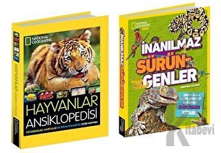 NG Kids Hayvanlar Ansiklopedi Seti 2 Kitap (Ciltli)