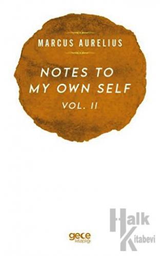 Notes To My Own Self Vol.2 - Halkkitabevi
