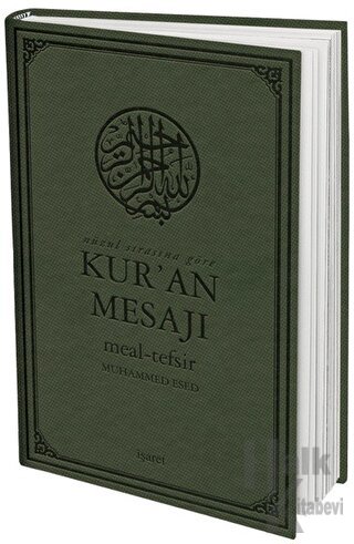 Nüzul Sırasına Göre Kur'an Mesajı Meal - Tefsir (Mushaflı Arapça Metinli Büyük Boy) (Ciltli)