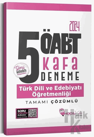 ÖABT Türk Dili ve Edebiyatı Öğretmenliği 5 Kafa Deneme Çözümlü - Halkk
