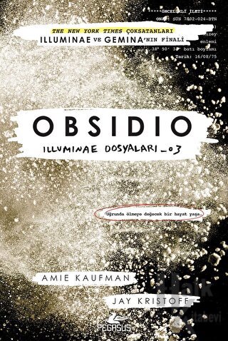 Obsidio (Ciltli) - Halkkitabevi