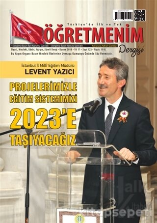 Öğretmenim Dergisi Sayı: 123 Kasım 2018 - Halkkitabevi