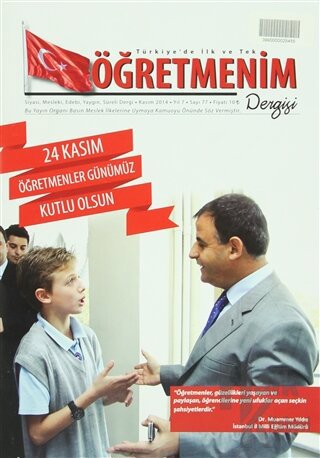 Öğretmenim Dergisi Sayı: 77 Kasım 2014 - Halkkitabevi