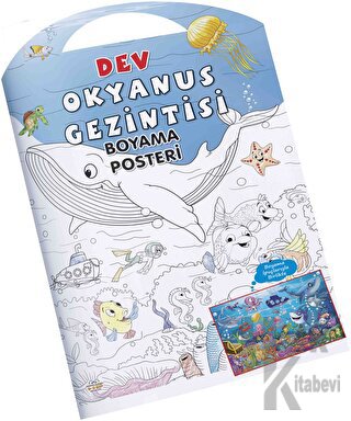 Okyanus Gezintisi Dev Boyama Posteri - Halkkitabevi