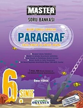 Okyanus Yayınları 6. Sınıf Paragraf Master Soru Bankası - Halkkitabevi