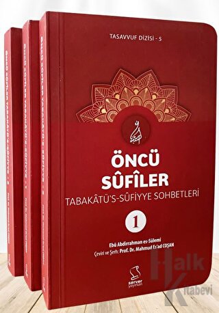 Öncü Sufîler - Tabakatü's-Sufiyye (3 Kitap) (Ciltli) - Halkkitabevi
